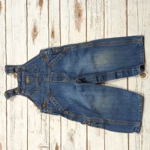 OshKosh B'Gosh Denim Overalls 12M